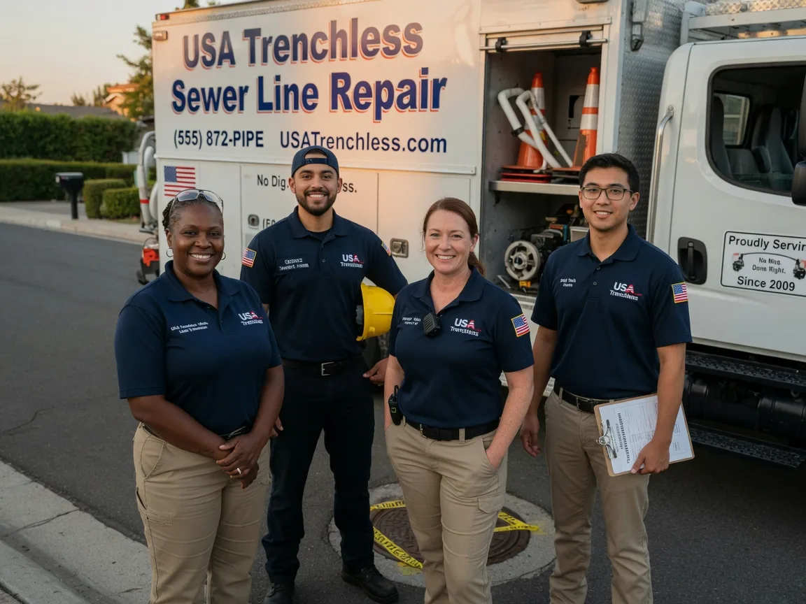 Sewer Line Repair company in Gladys, VA